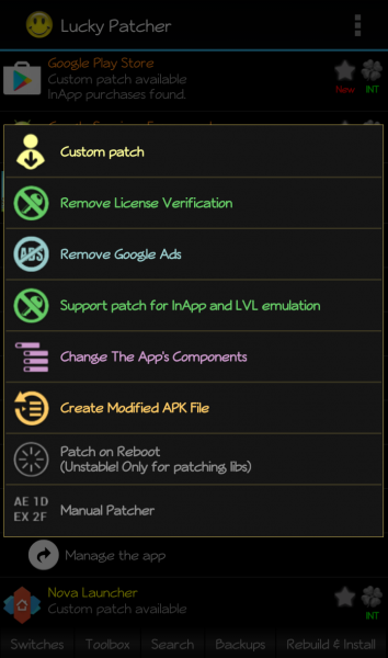 Lucky Patcher APK Modify Patch Apps