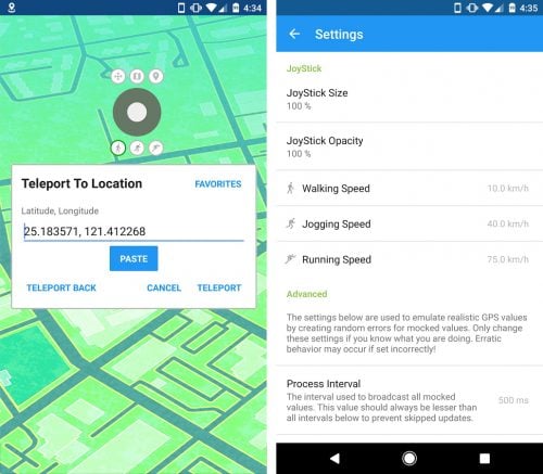 GPS JoyStick Fake Location APK 4.3.2