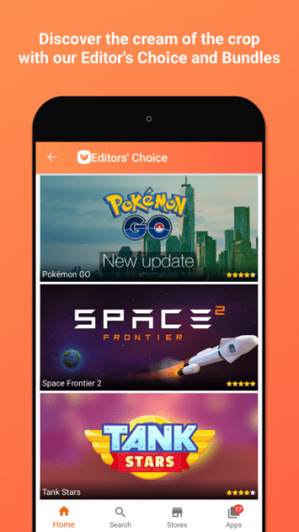 android app store screenshot