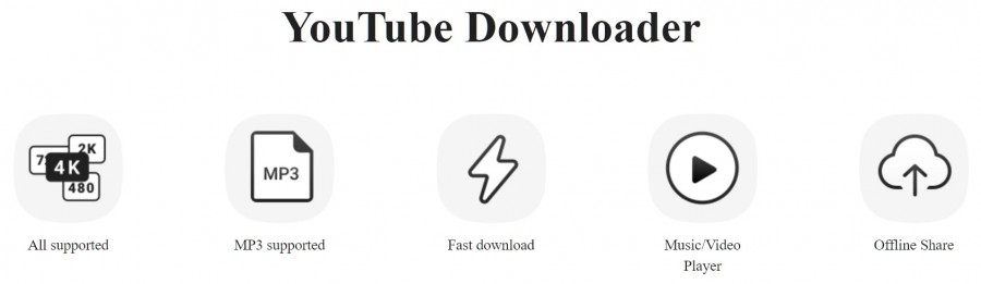 YouTube videos and music downloader
