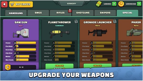 mini militia doodle army 2 mod upgrade your weapons