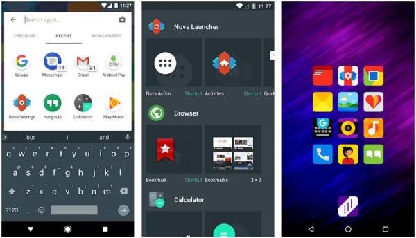 nova launcher prime app for android