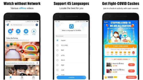 screenshots for shareit apk for Android