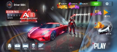 Asphalt 8 Mod APK Mar 24 Unlimited Money Tokens Latest