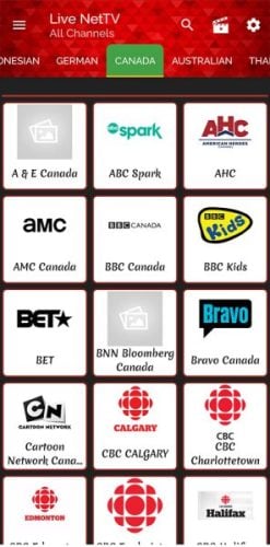 Live net clearance iptv apk