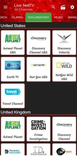 Live nettv v4 7 on sale apk