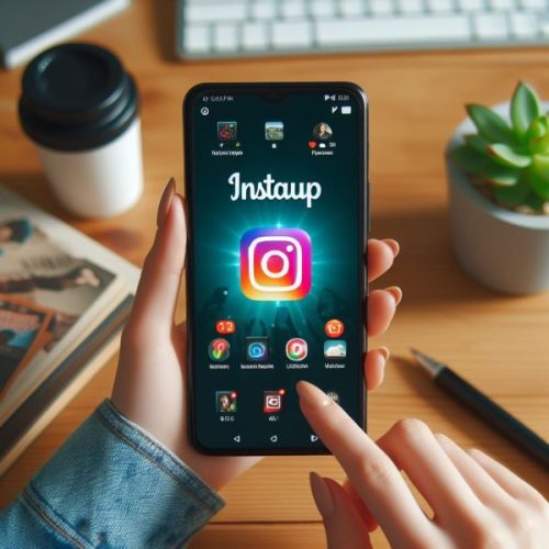 InstaUP Instagram Booster app on Android