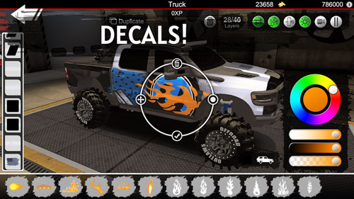 offroad outlaws decals and accessories and customizations