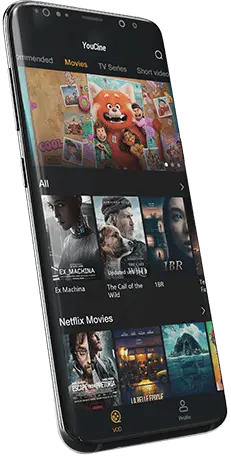 YouCine app on Android