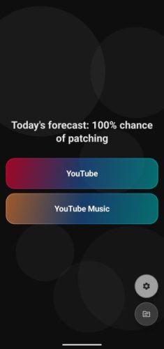 Morphe Manager APK Home Page Android