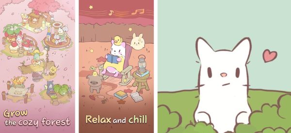 Adorable Home gameplay: cozy seaside home, Snowflake the cat, room decoration
