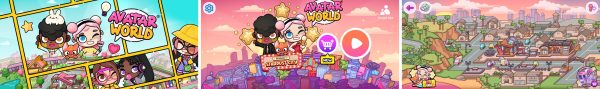Avatar World City Life gameplay screenshots