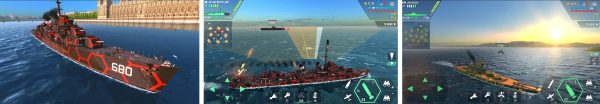 Battle of Warships Naval Blitz gameplay screenshots
