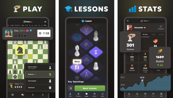 Chess - Play and Learn gameplay screenshots
