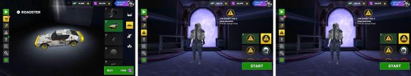 Rope Hero Mafia City Wars gameplay screenshots showing rope swinging, gunfights, and the open-city map