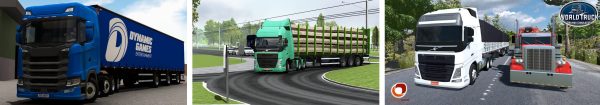 World Truck Driving Simulator gameplay screenshots