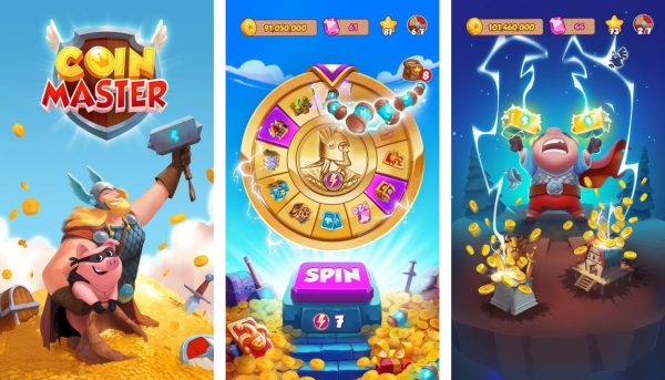 Coin Master gameplay screenshots