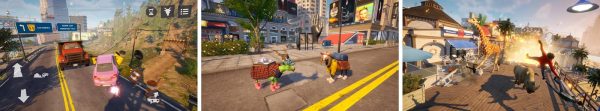 Goat Simulator 3 gameplay screenshots