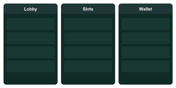SR6666 app interface preview showing the lobby, slots and wallet screens