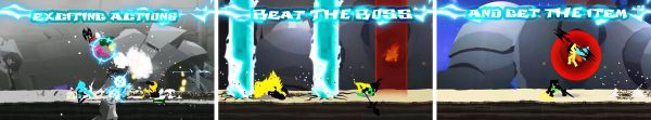 Stickman The Flash gameplay screenshots
