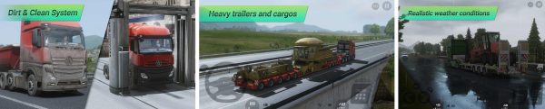 Truckers of Europe 3 gameplay screenshots