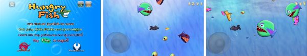 Hungry Fish underwater gameplay screenshots