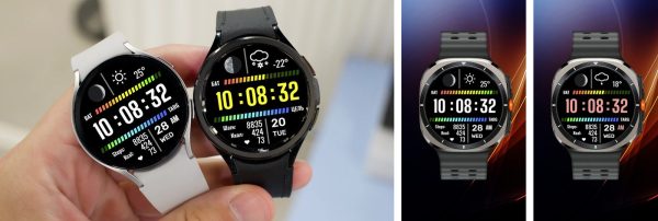 Smart Panel watch face screenshots