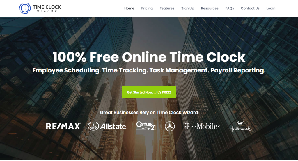 Time Clock Wizard: Time Tracking with Payroll Basics