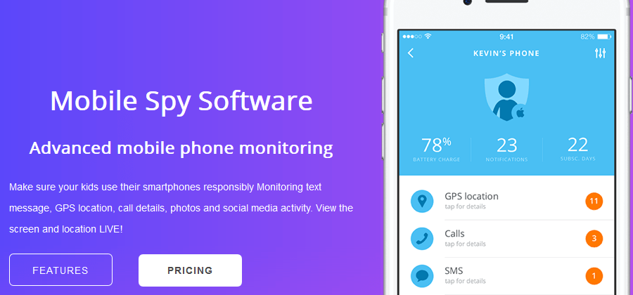 mSpy MobileSpy Android Spy App 1