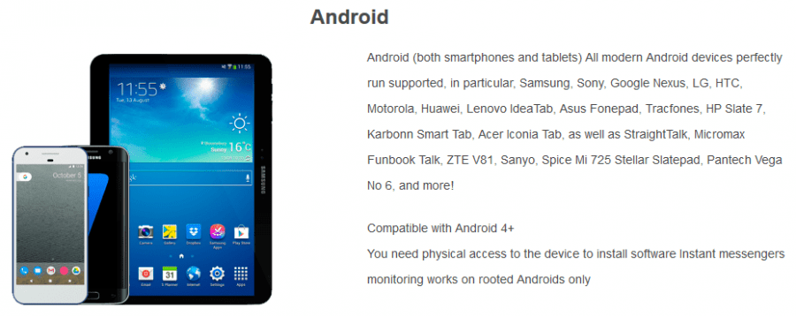 mSpy MobileSpy Android Spy App 3