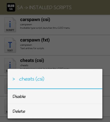 How to Install Cleo Mod Script to Cheat in GTA Android?