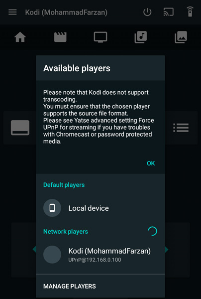 Stream Kodi on Chromecast using your Android Phone or Tablet