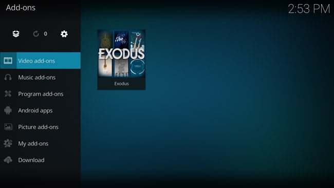 how to install exodus on kodi android phone