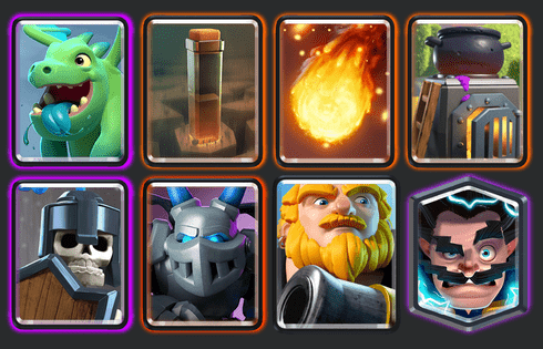 BEST Aena 11 Mega Knight Deck 2022, BEST Clash Royale Arena 11 Deck 2022