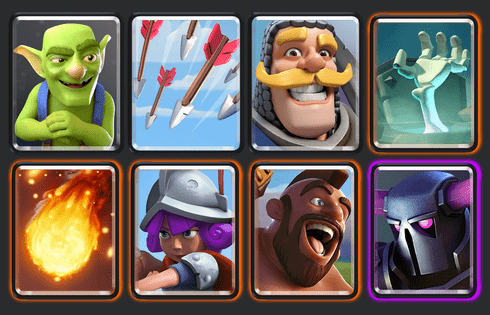 Rich Kid Herbert on X: Clash Royale! Classic arena means classic OP  trifecta deck You just need the base cards Muskeeter, Hog Rider and  Valkyrie Fireball will add more power #ClashRoyale #ClashDeck