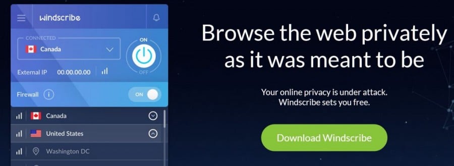 windscribe vpn