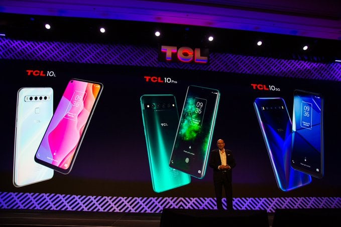 TCL 10 series smartphones