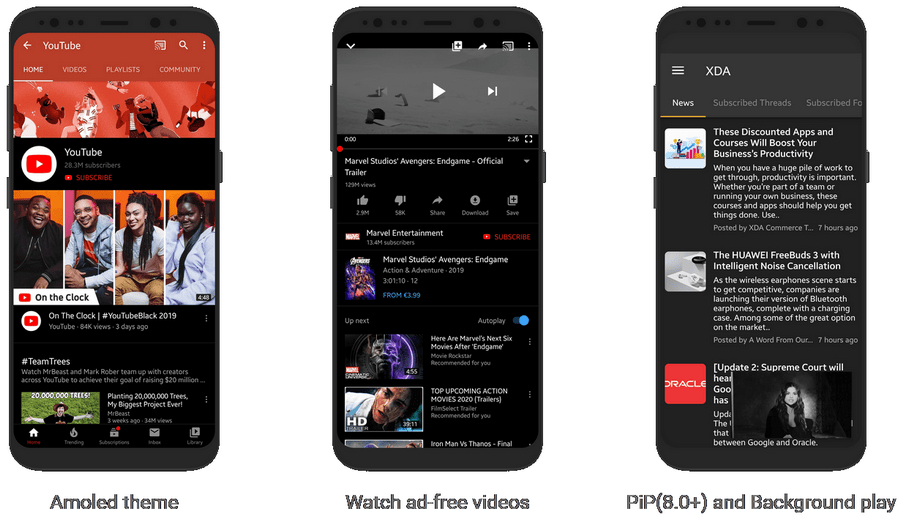 play youtube in background android