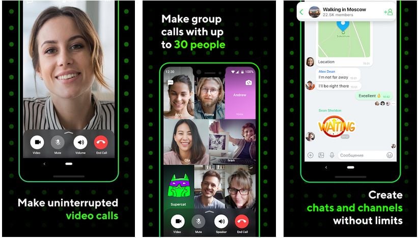 icq chat app