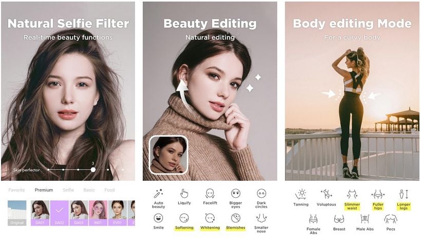 best beauty selfie app for android