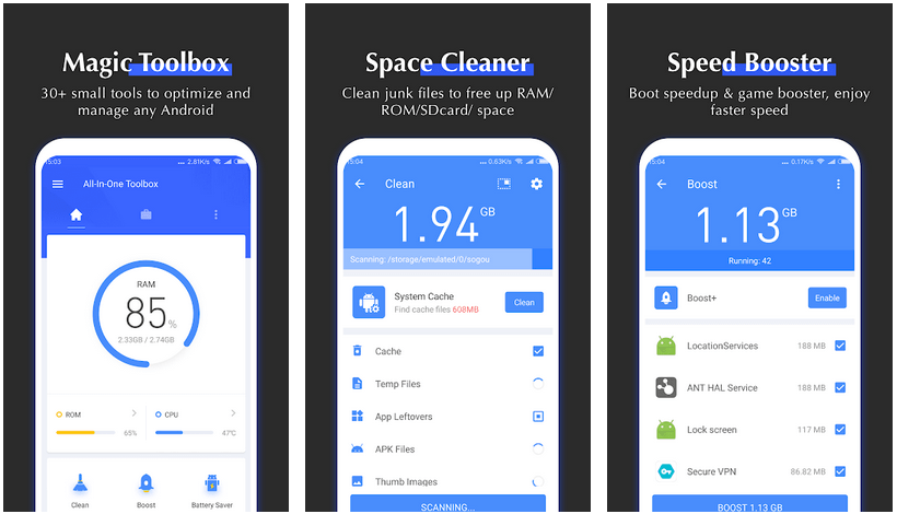 10 Best Android Phone Cleaning & Optimising Apps