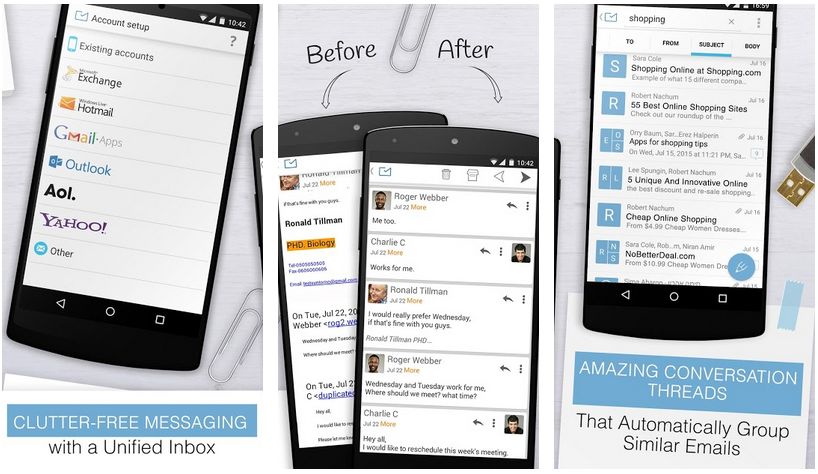 10+ Best Email Apps for Android Phone