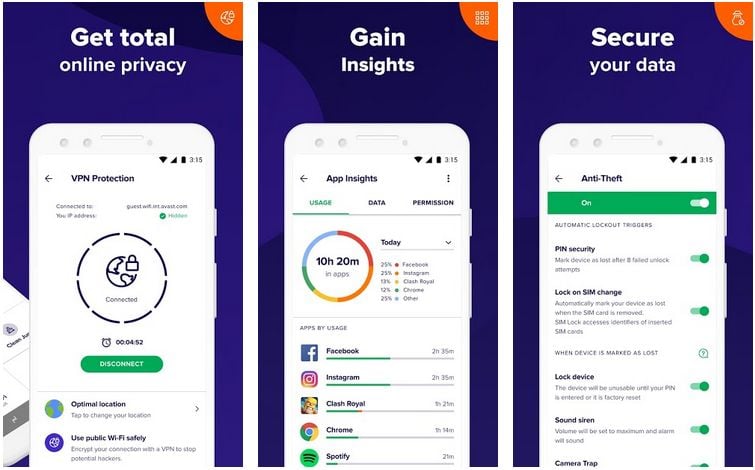 avast app lock android