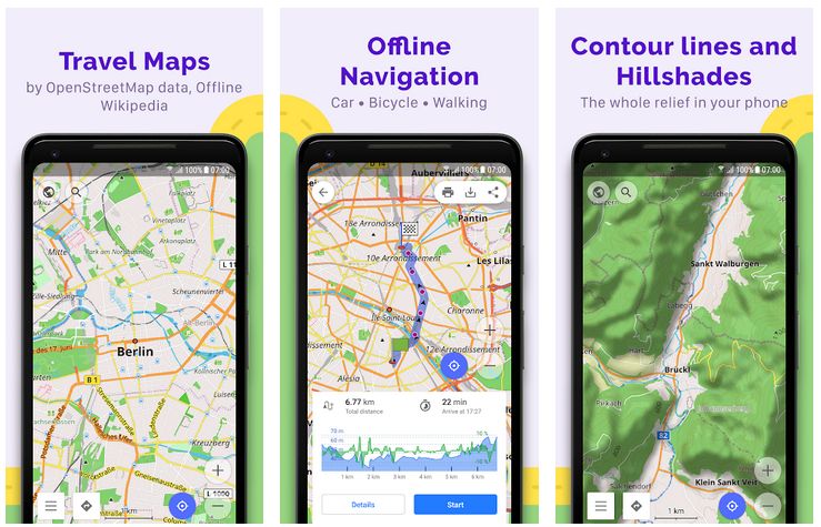 10+ Best GPS Navigation Apps for Android - GMaps Alternatives