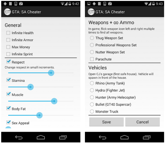 How to Use JCheater in GTA San Andreas for Android (2023)