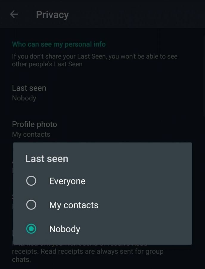 Here is How You Can Hide Last Seen on WhatsApp