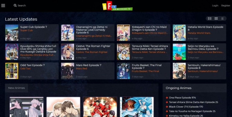 free anime websites to watch