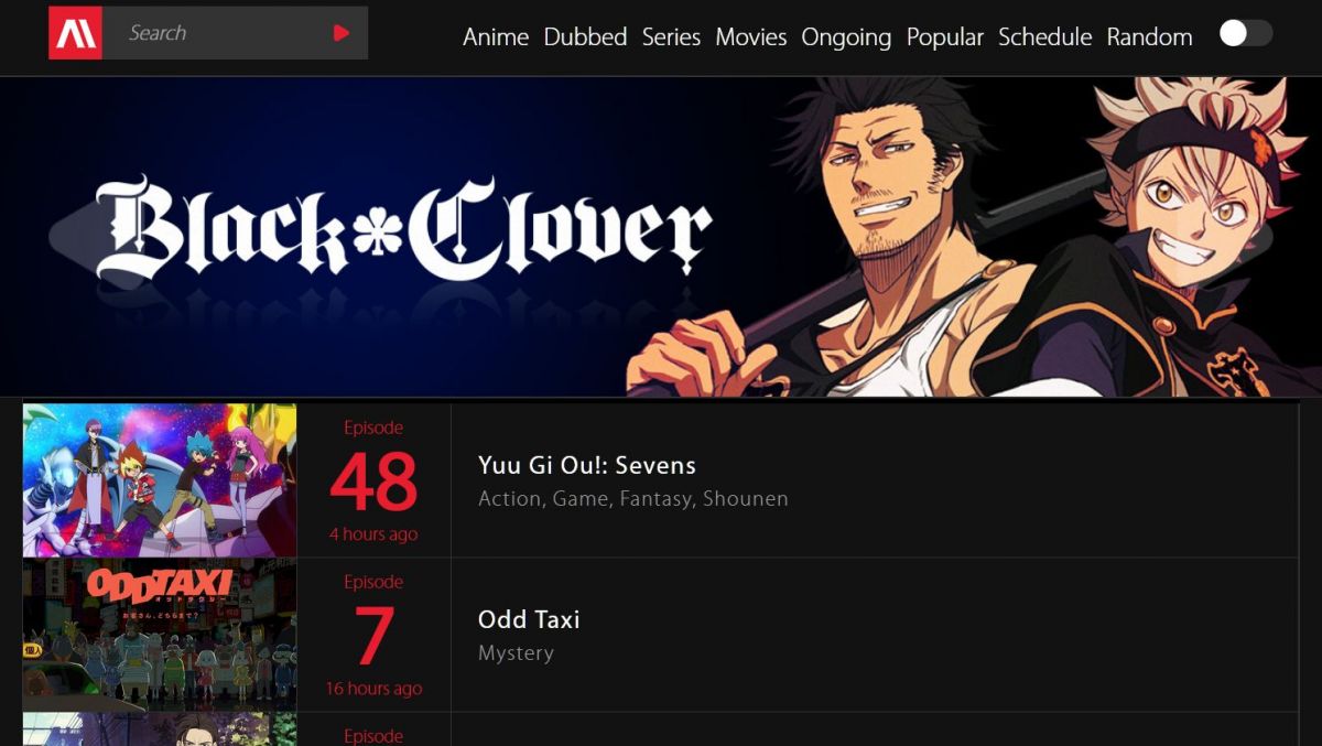 best anime site to download