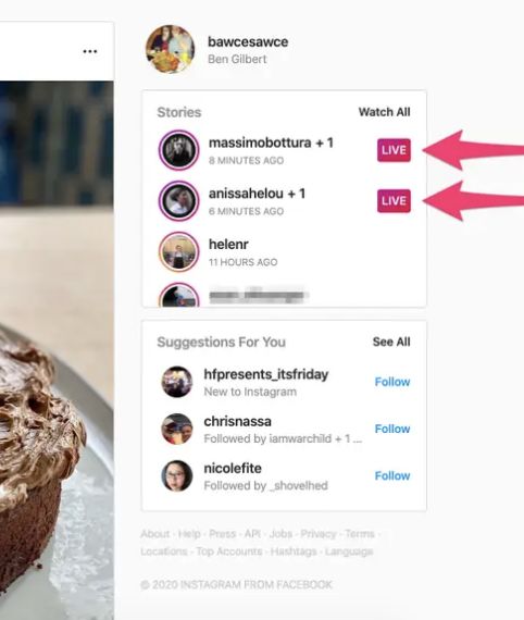 How To Watch Instagram Live From Your PC