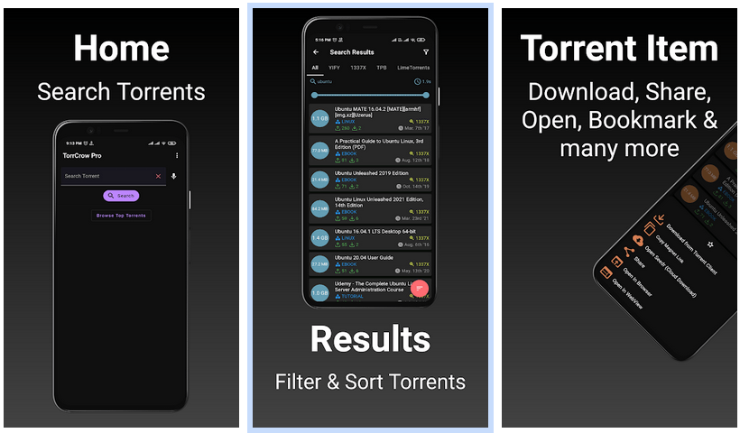 7+ Best Torrent Search Engine Apps and Websites